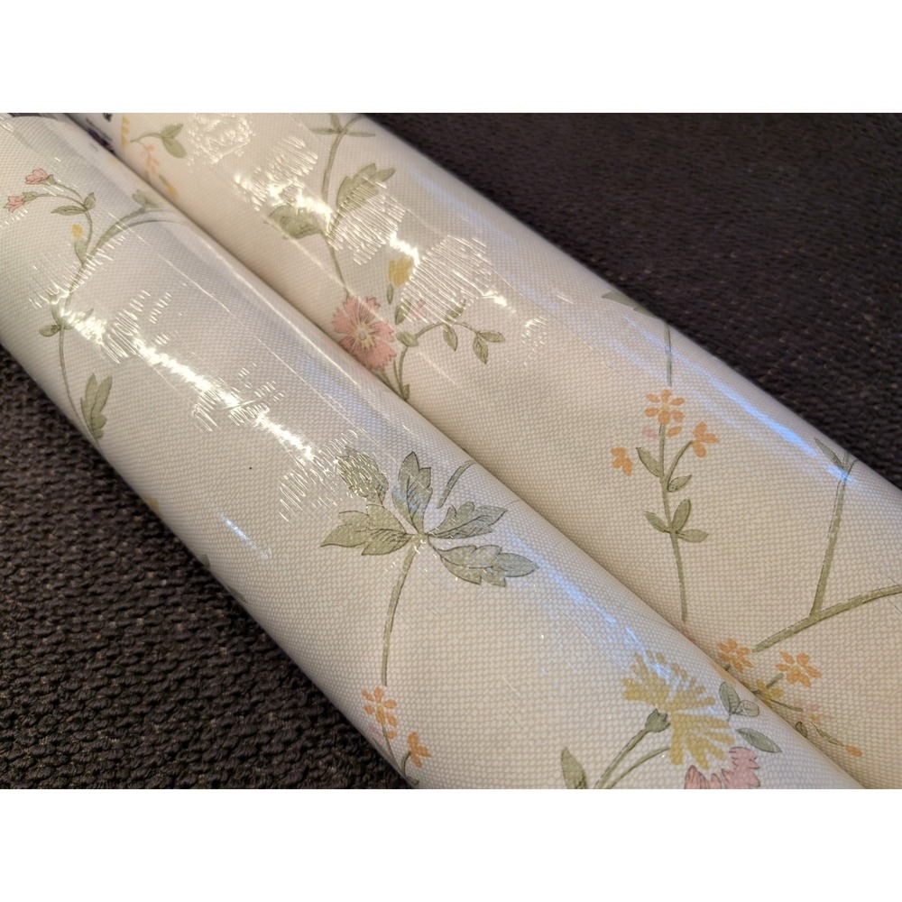 2 Rolls‎ Fine Decor FD24987 Floral Wallpaper Sealed Batch 2 Paste the Wall Sage